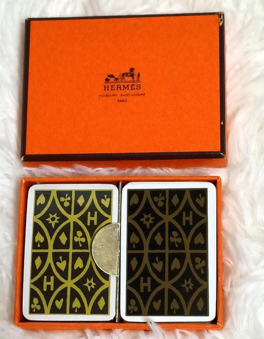 エルメス HERMES ミニチュアトランプ デッキ 正規品 Hデザイン