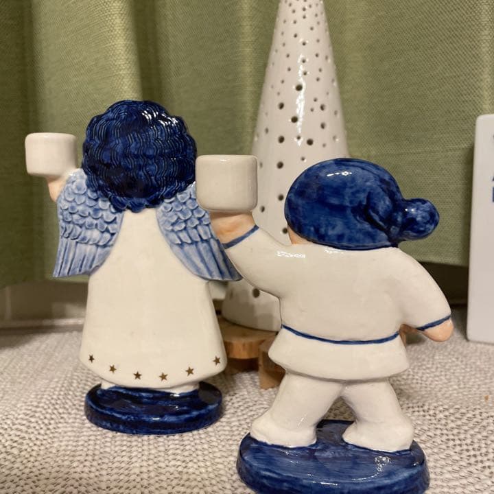 リサラーソン天使キャンドルホルダー