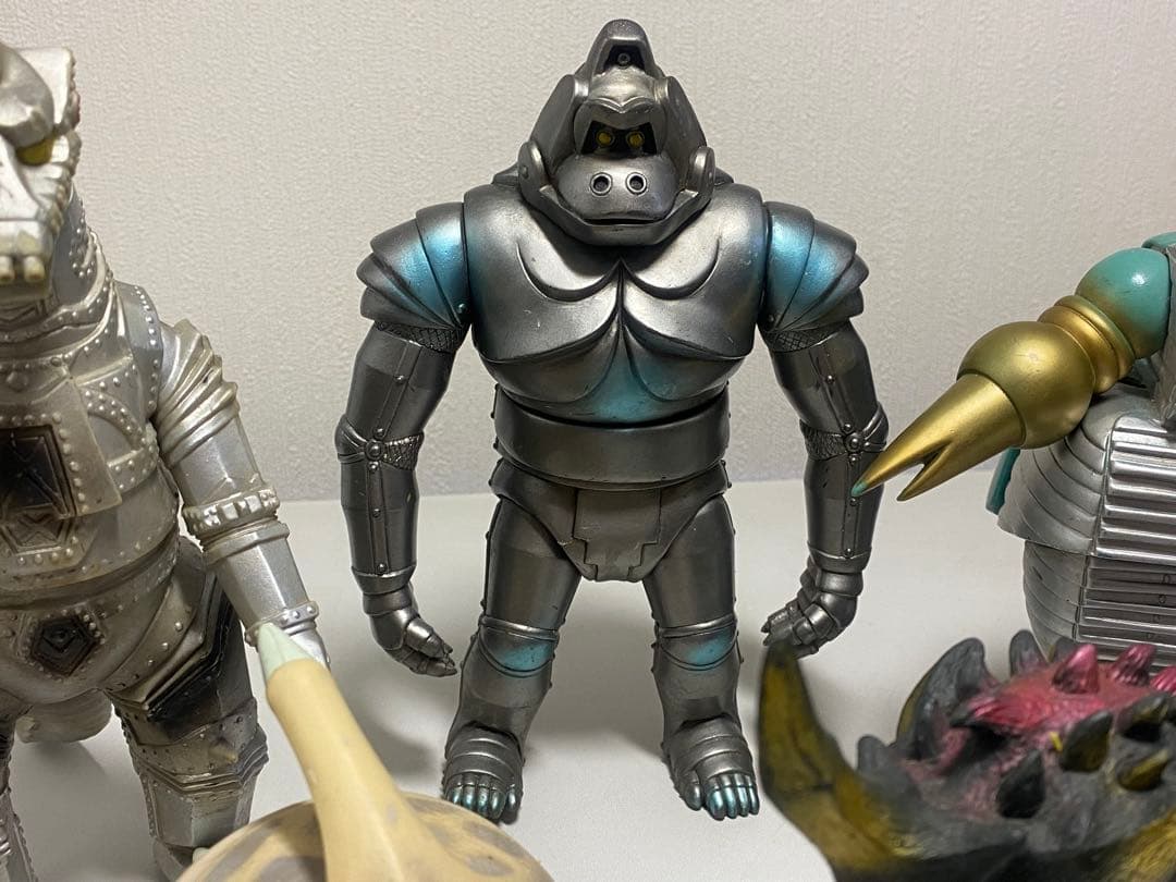 フィギュアソフビ モゲラ バトラ メカニコング エレキング メカゴジラ