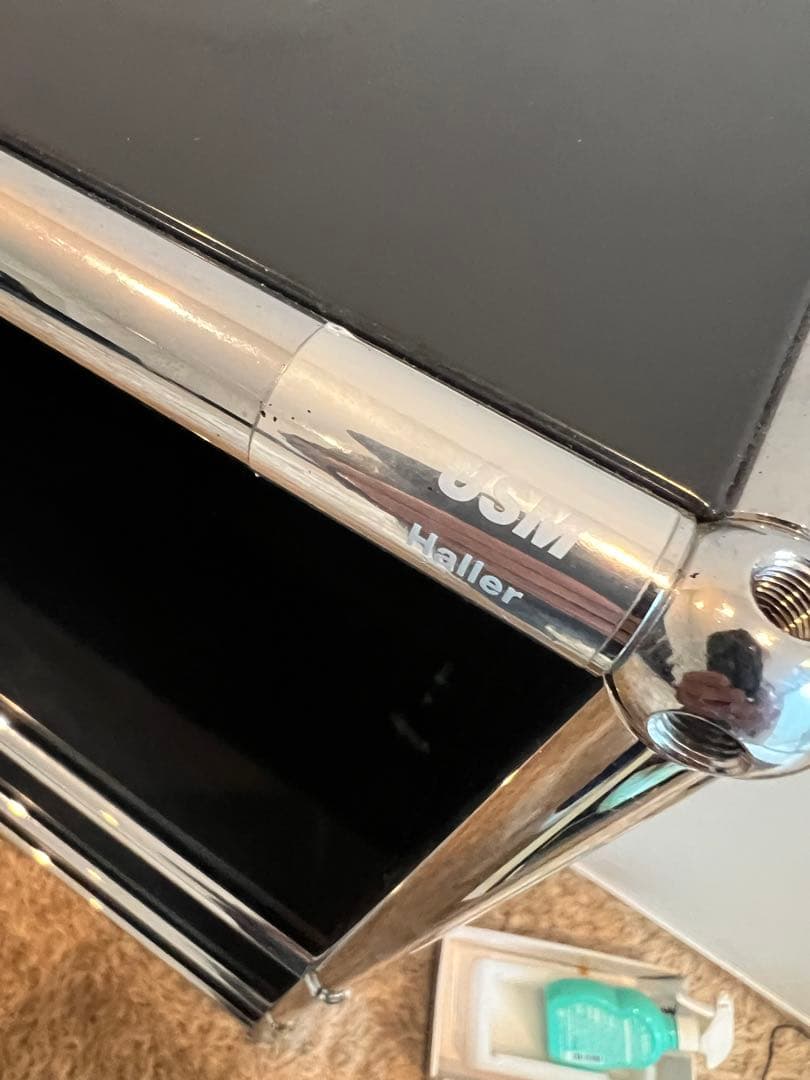 USM Haller スチールラック 黒