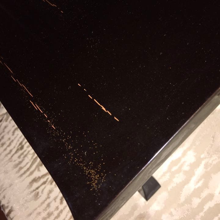 美品 輪島塗 二段卓 蒔絵山水曳船図 - メルカリ