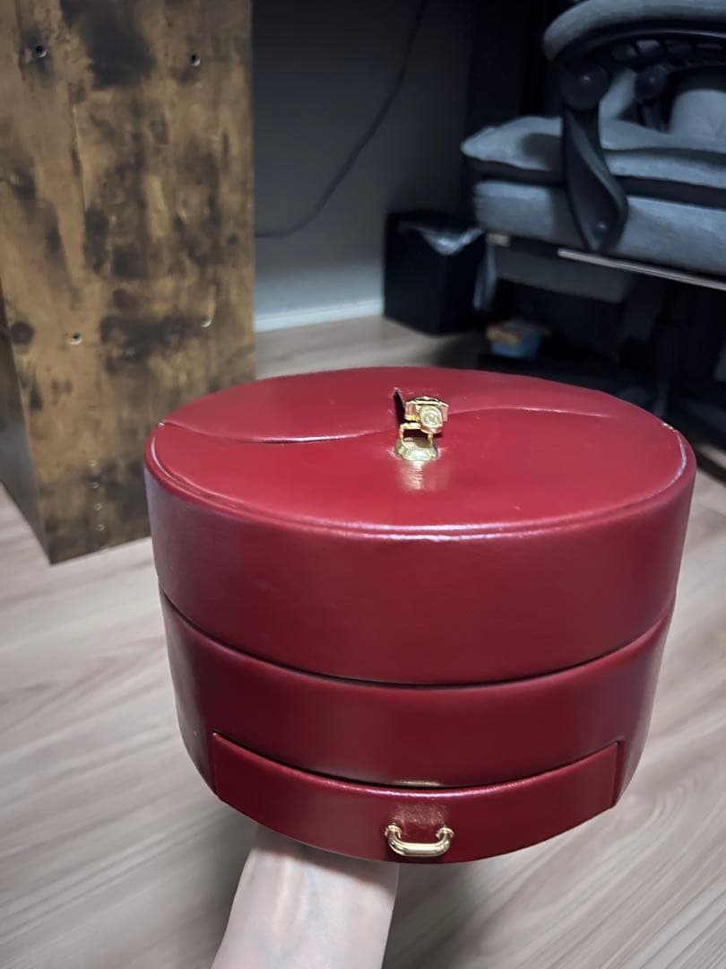 WOLF DESIGNS ウルフデザイン 高級 ボルドー ジュエリーボックス