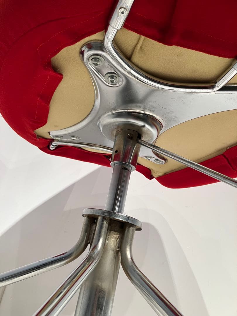 カルテル モーレアチェア、赤、美品、ヴィコマジストレッティ