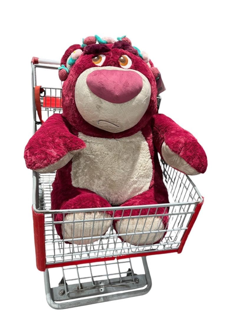 ロッツォコストコ再販BIGぬいぐるみいちごの香り付特大80cm