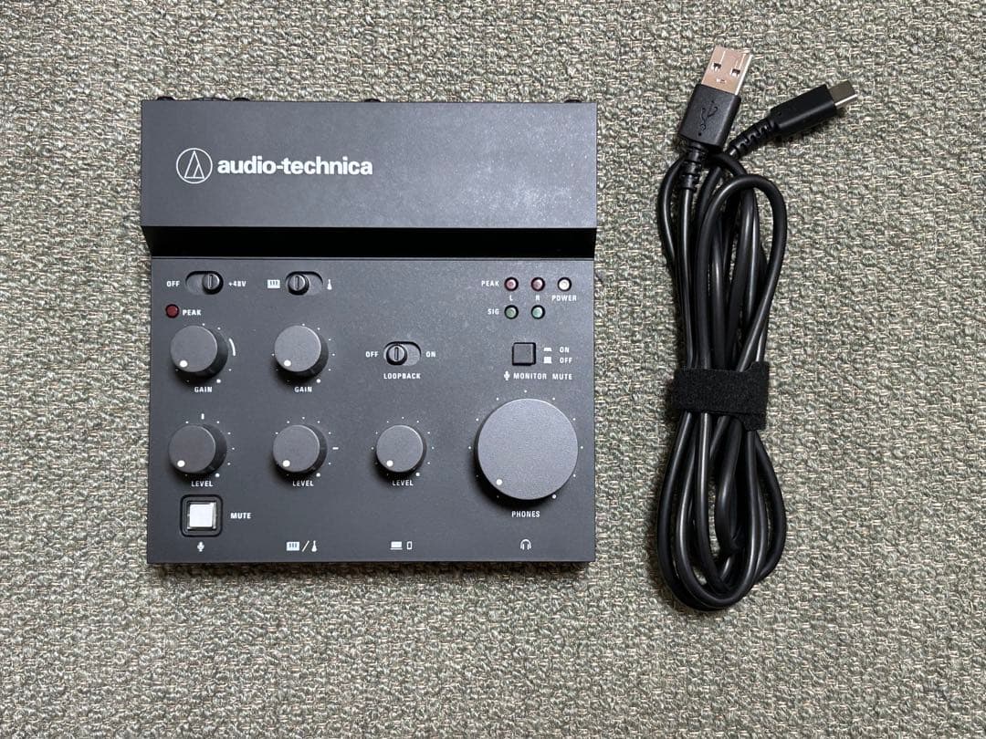 audio-technica USBオーディオミキサー AT-UMX3 audio-technica AT-UMX3 USBオーディオミキサー オーディオ