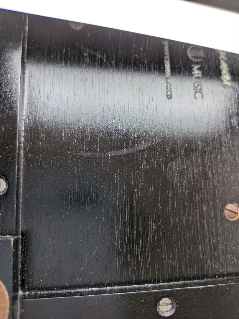 REUGE MUSIC オルゴール ローズ 象嵌 72弁