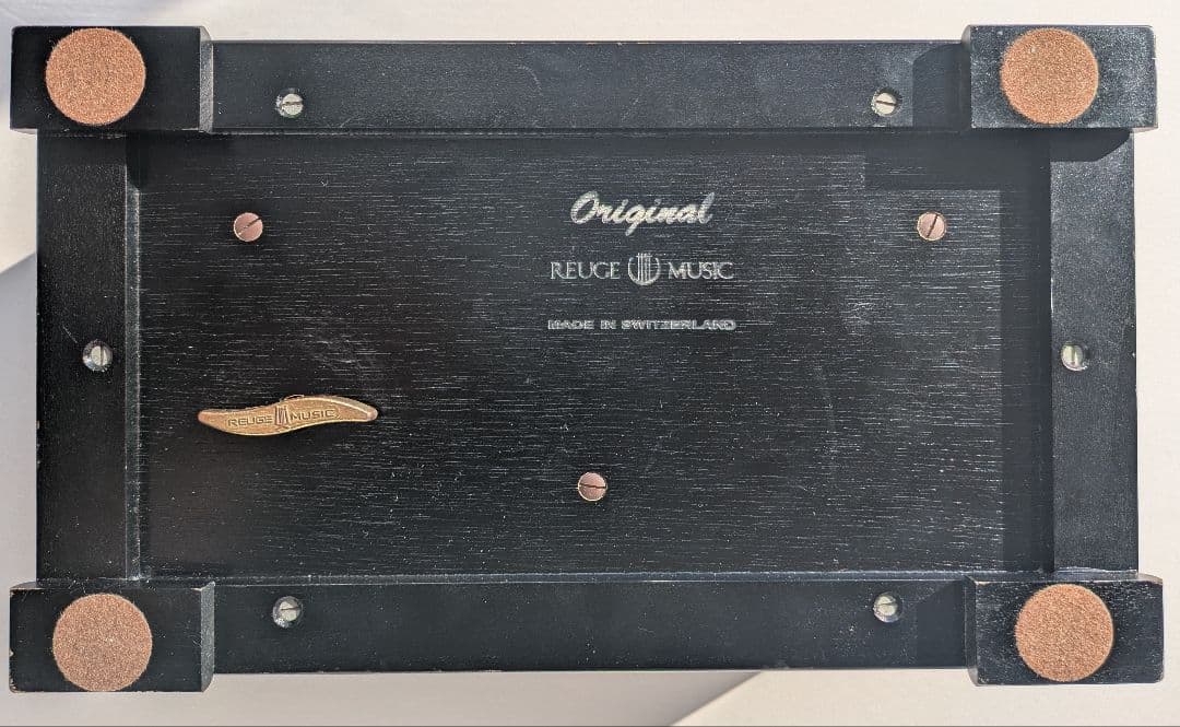 REUGE MUSIC オルゴール ローズ 象嵌 72弁