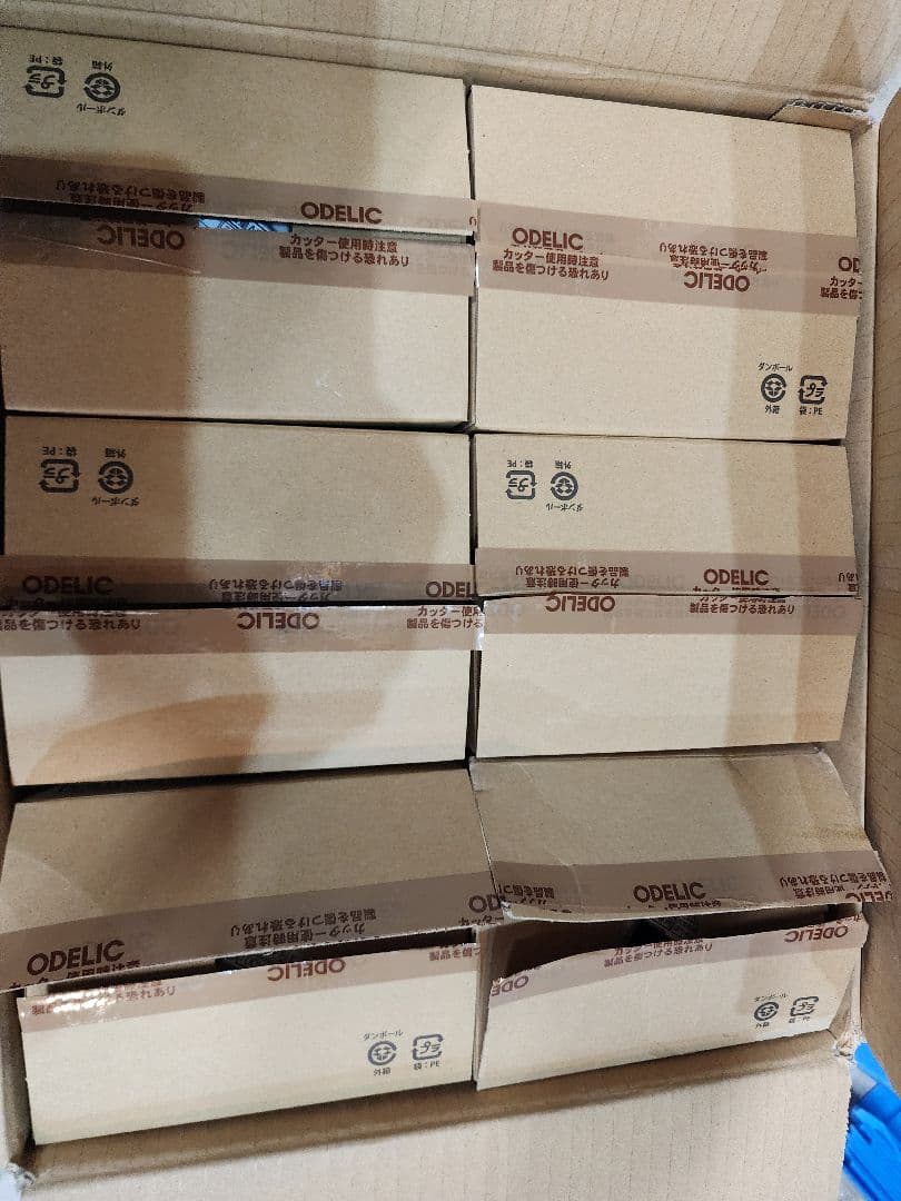 ODELICダウンライト×18台