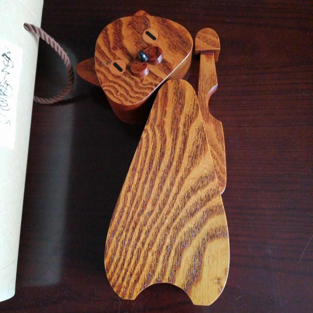 東濃ひのき　小林　招き猫　30.5cm