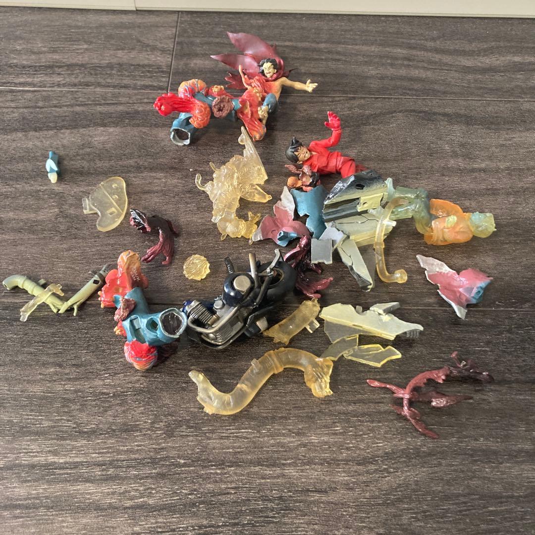 海洋堂K&M AKIRAフィギュアごちゃ混ぜセット +未開封×2