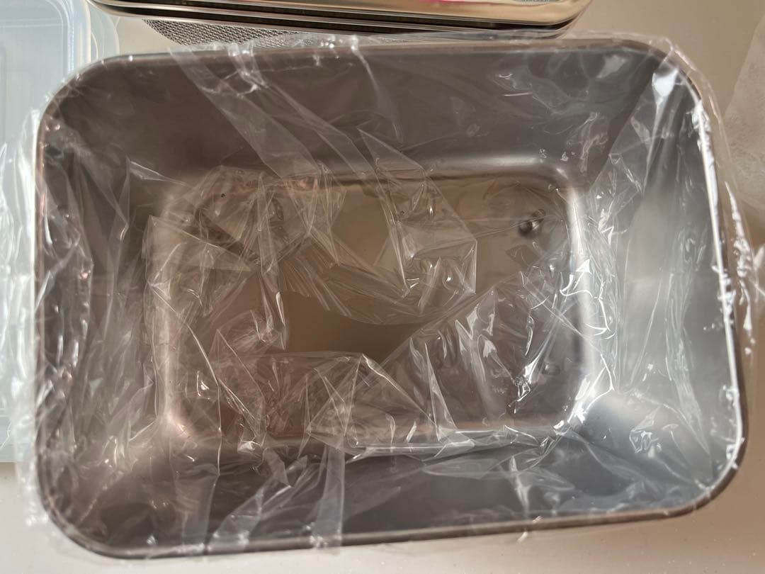 ステンレスメッシュバスケット3個セット