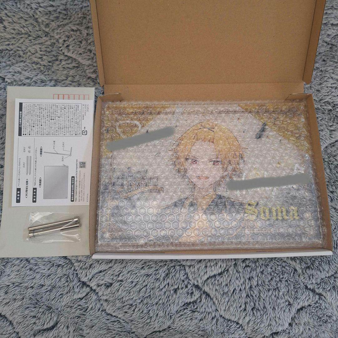 そうまくんサイン入りA4アクリルパネル