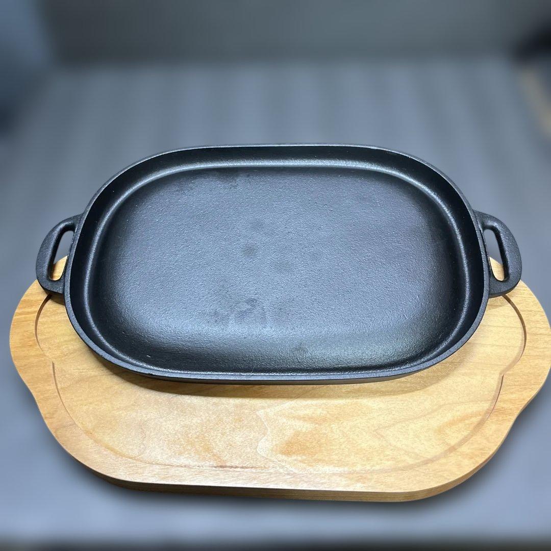 南部鉄器　ステーキ皿4組セット