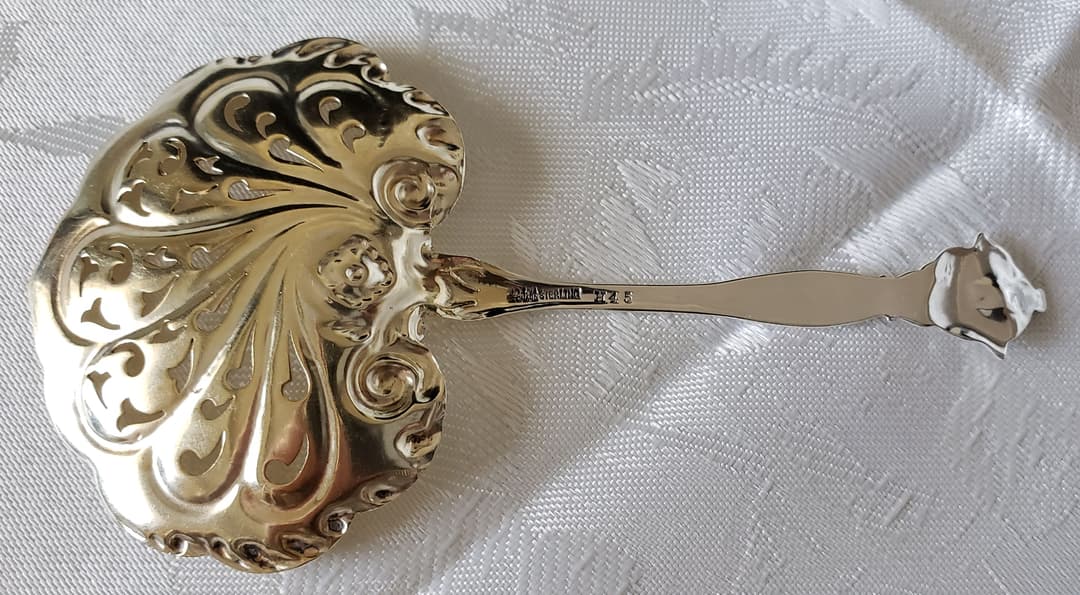 純銀 スターリング ゴーハム ② ボンボンスプーン キャディースプーン