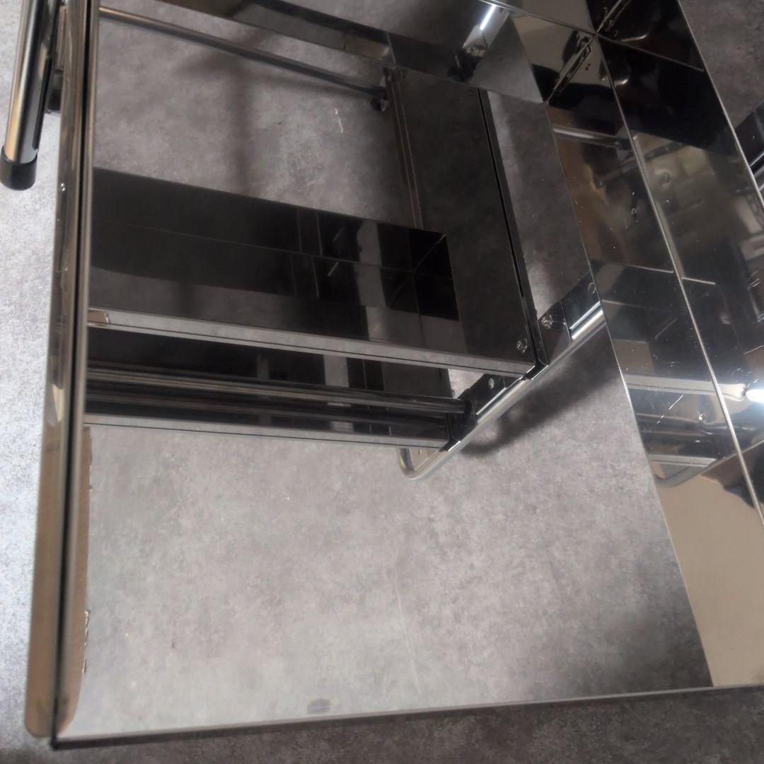 川口工器　シンク下スライドラック3段　35cm幅 美品