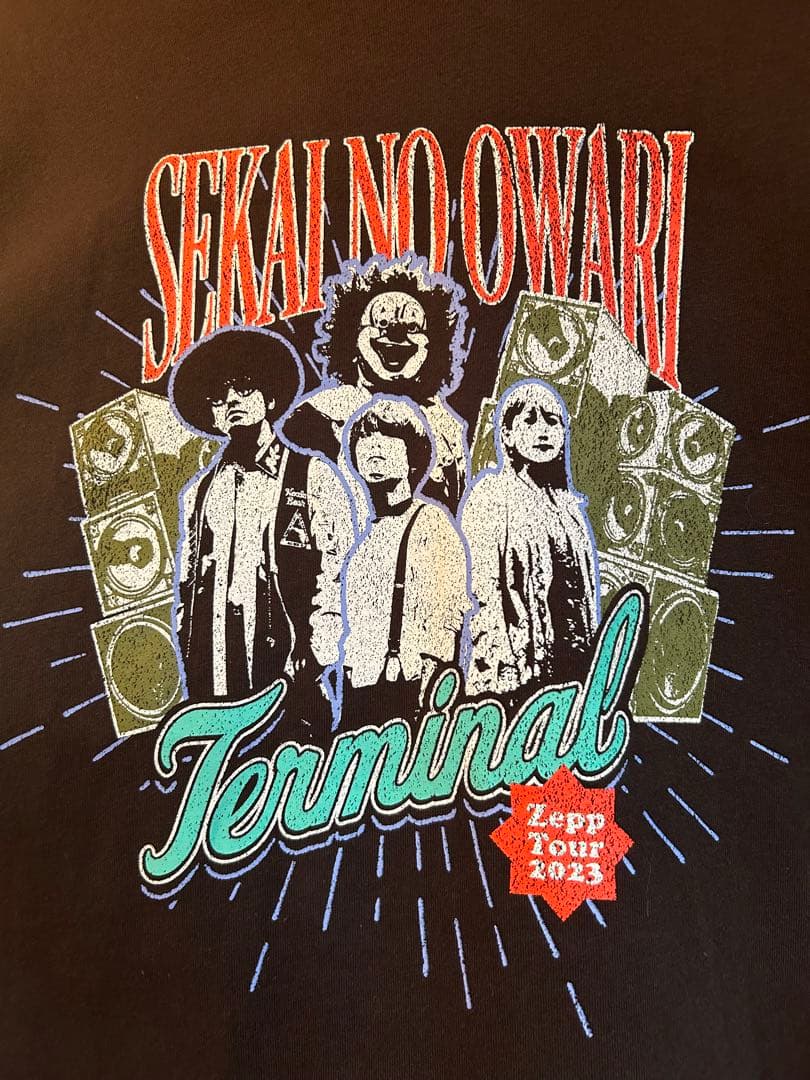 セカオワ Terminal Tシャツ Lサイズ - メルカリ