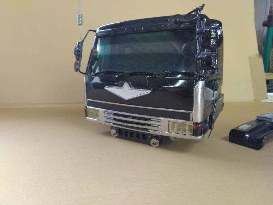 1/14ラジコン、トラック、ムネトラ模型、3期型グレートキャビン。配線