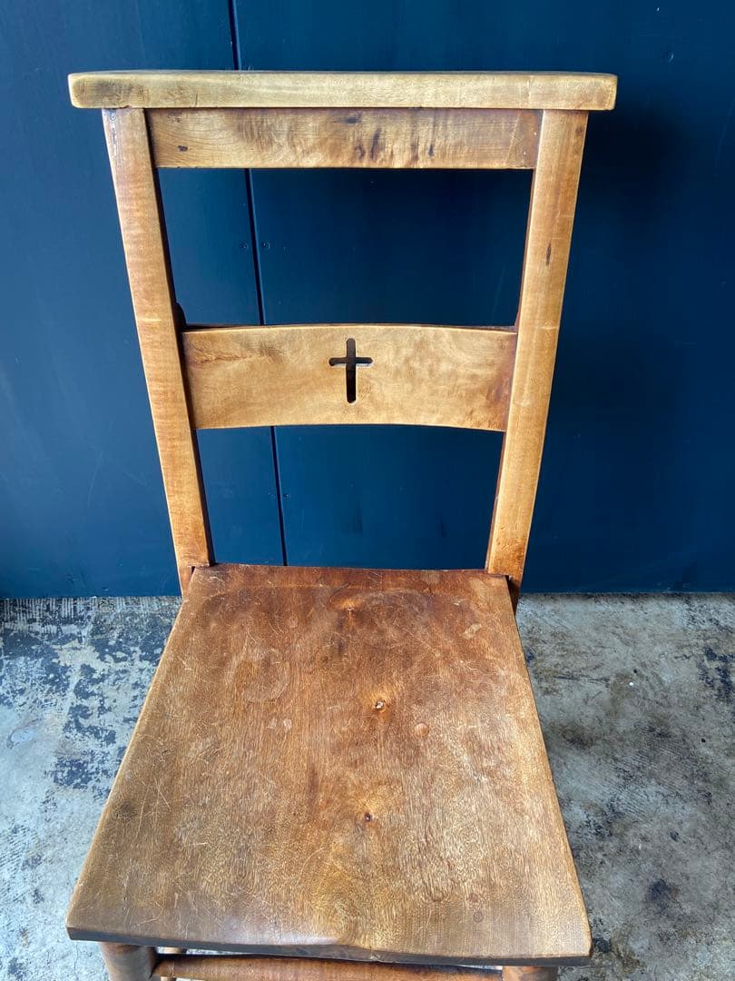 【今週末限定お値下げ】アンティーク＊チャーチチェア