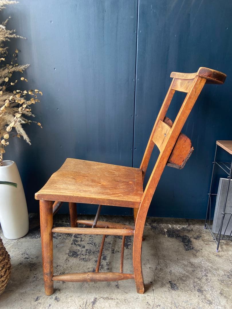 【今週末限定お値下げ】アンティーク＊チャーチチェア