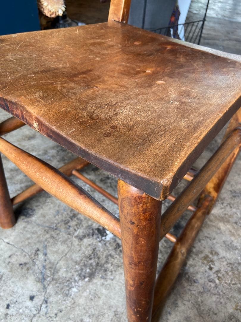 【今週末限定お値下げ】アンティーク＊チャーチチェア