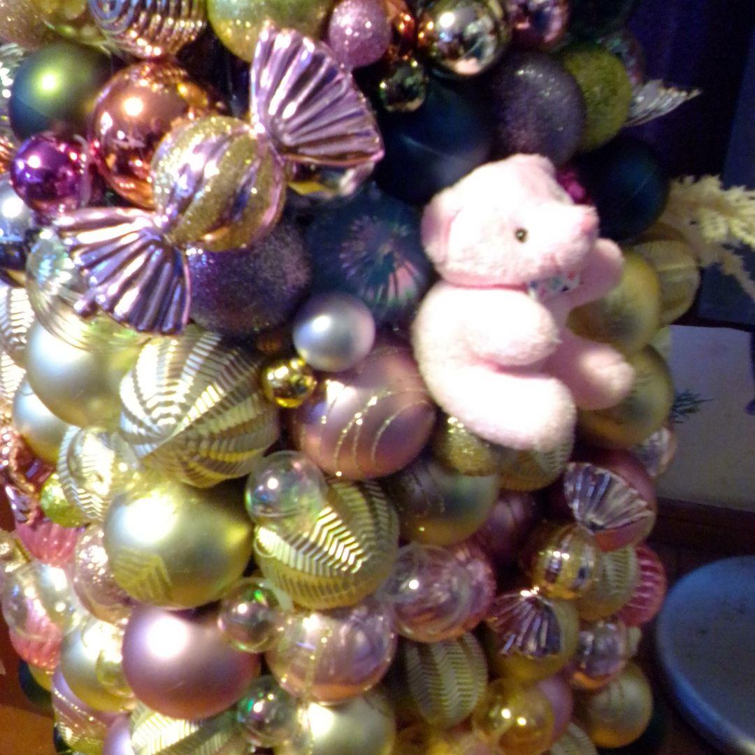 巨大　クリスマスツリー　オーナメント贅沢造り　１点物