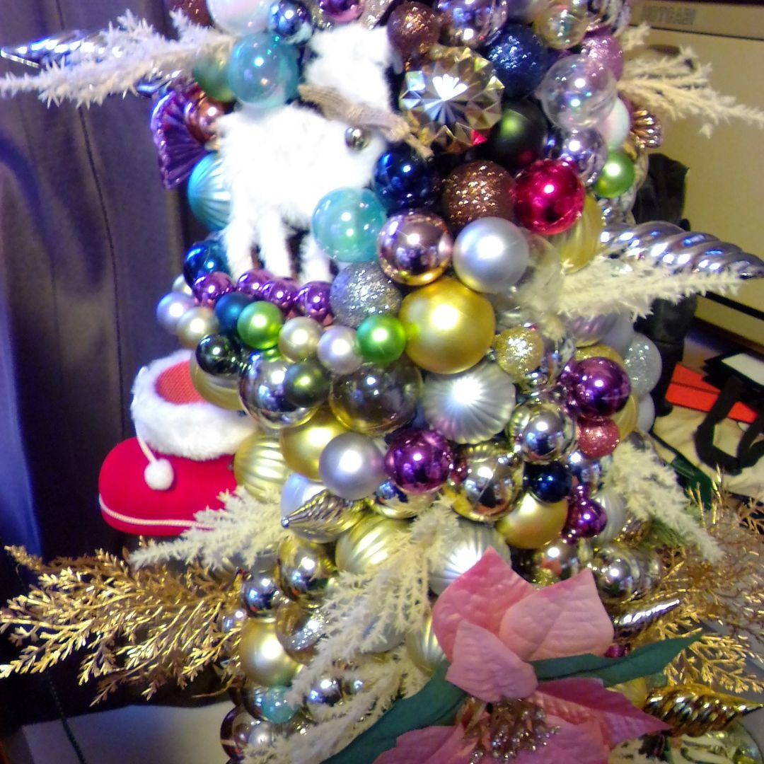 巨大　クリスマスツリー　オーナメント贅沢造り　１点物