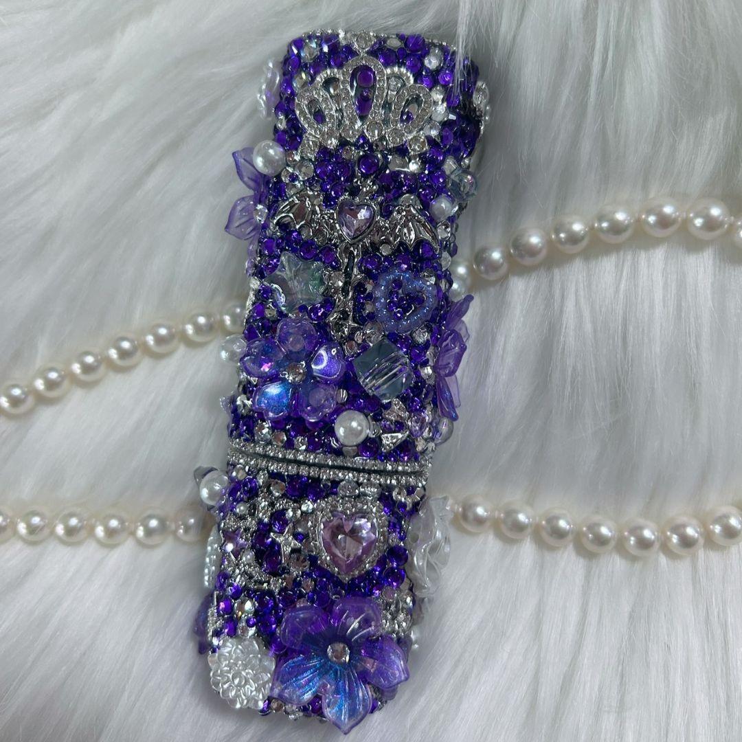 iQOS イルマワン デコケース アイコスデコ 現品限り 紫 地雷系