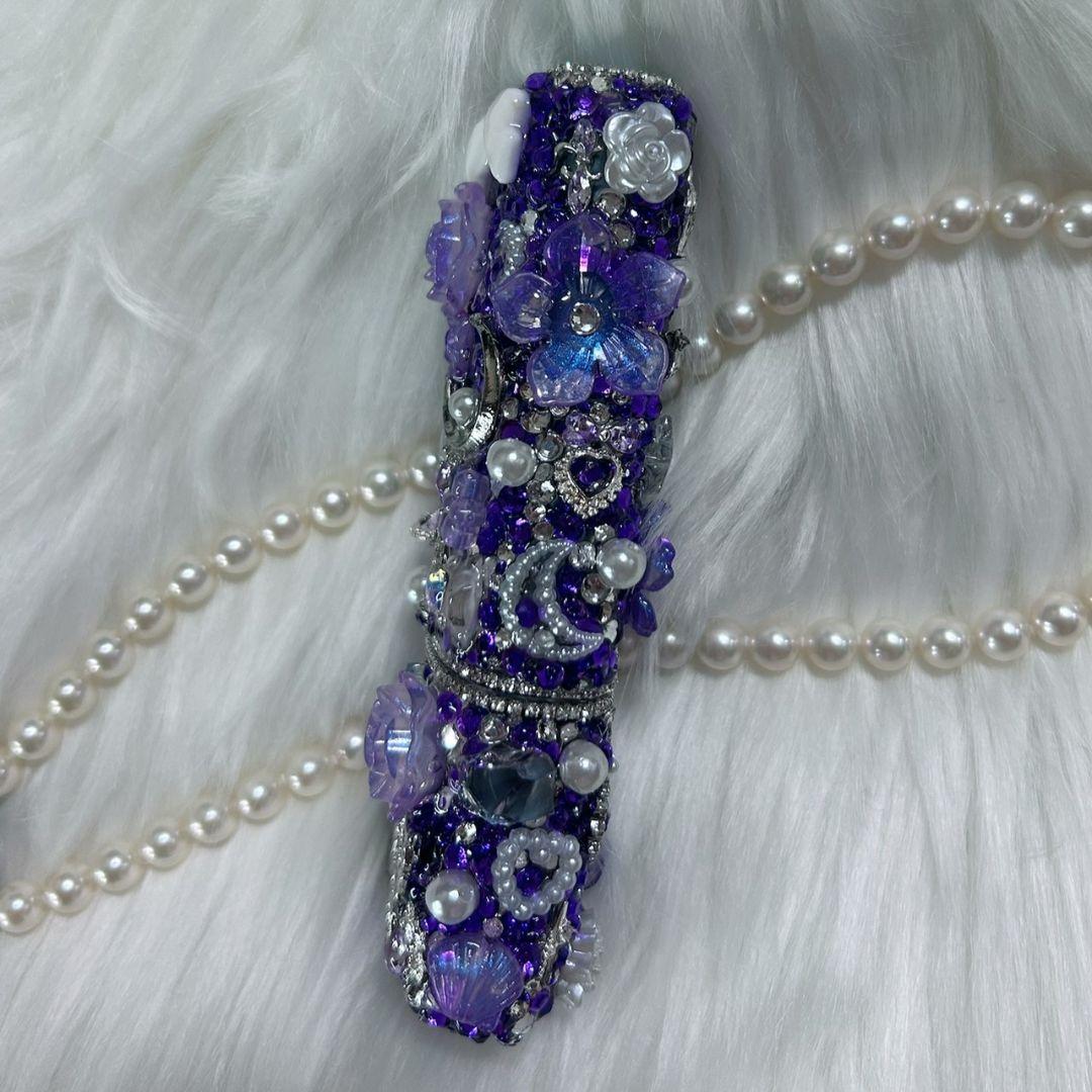 iQOS イルマワン デコケース アイコスデコ 現品限り 紫 地雷系