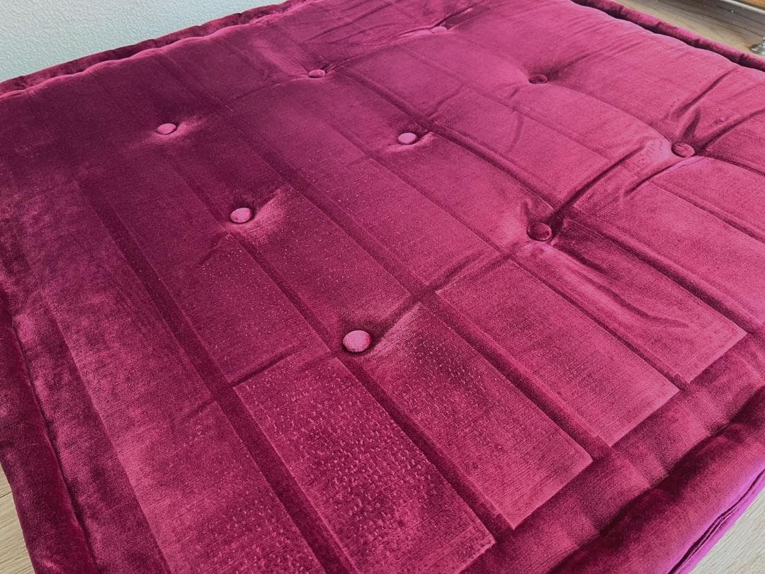 ロッシュボボア ソファ2点セット ミッソーニ生地 × マゼンダ座面下