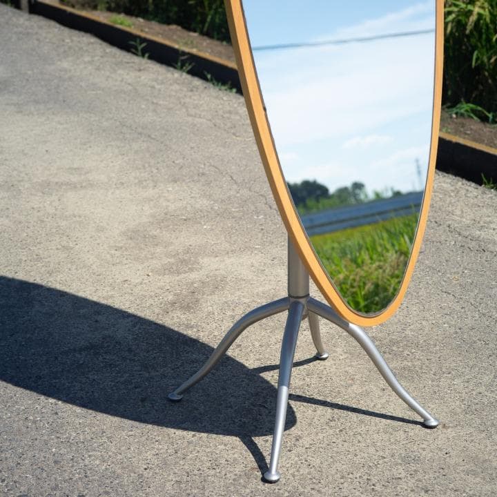 レア カリガリス 姿見 スタンドミラー 鏡 イタリアモダン デザイナーズ