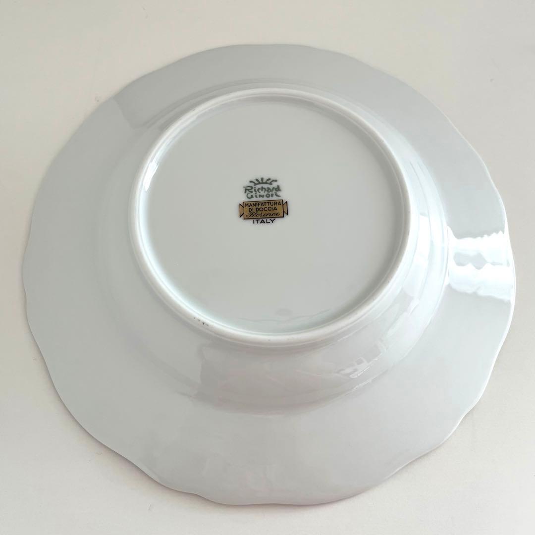 リチャードジノリ　希少　アンティックローズ　深皿　皿　23.5cm