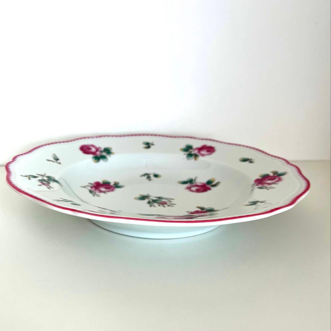 リチャードジノリ　希少　アンティックローズ　深皿　皿　23.5cm