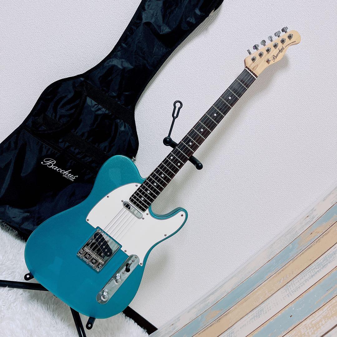 Bacchus⭐️ユニバース universe 青 テレキャスタータイプ - メルカリ