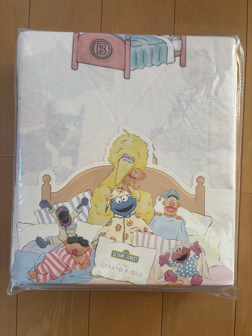ジェラートピケ　セサミストリート シーツセット シングルサイズ