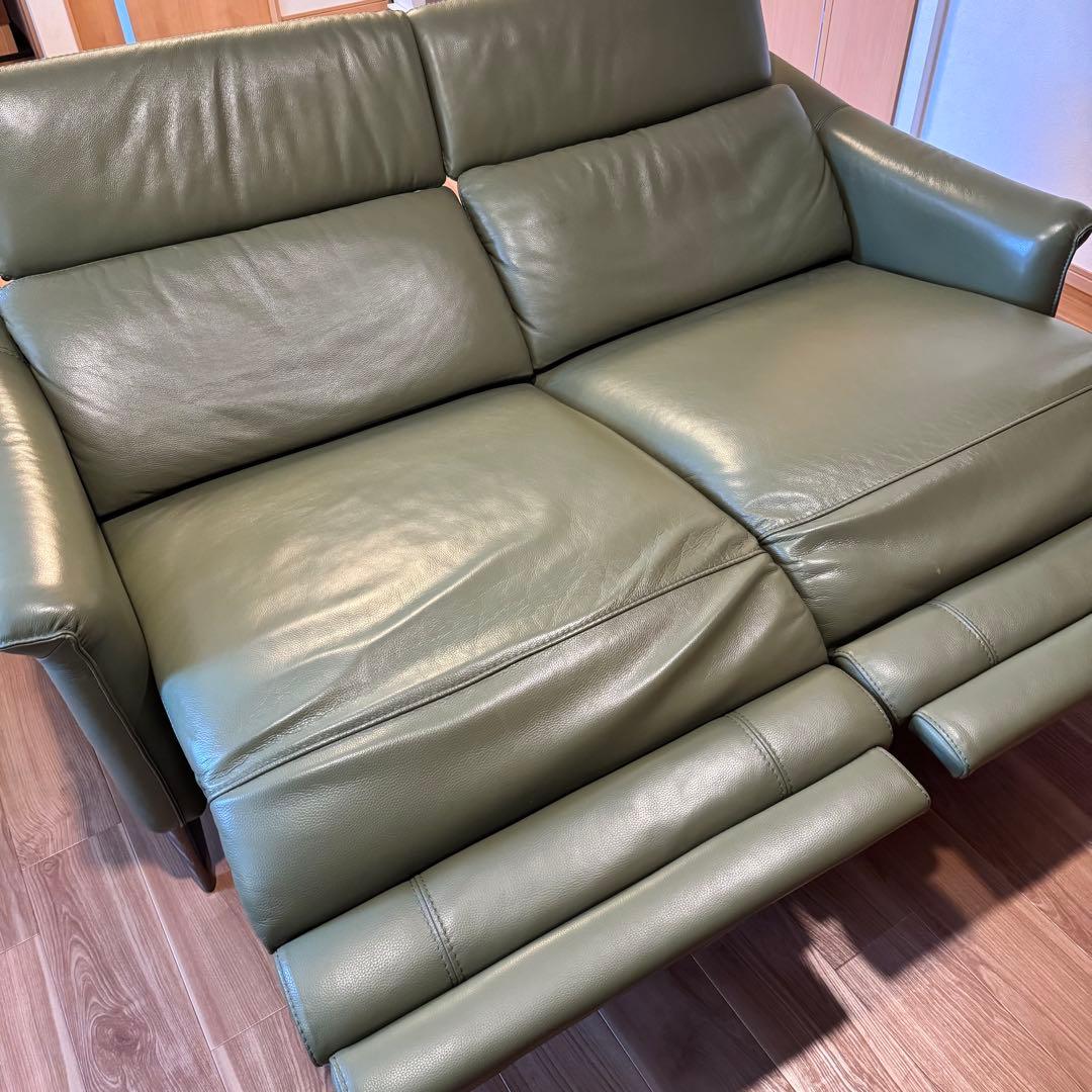 【IDC大塚】本革電動リクライニング ソファ L/S RELAX-49