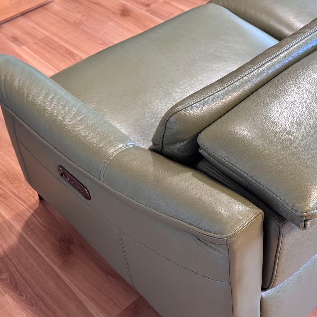 【IDC大塚】本革電動リクライニング ソファ L/S RELAX-49