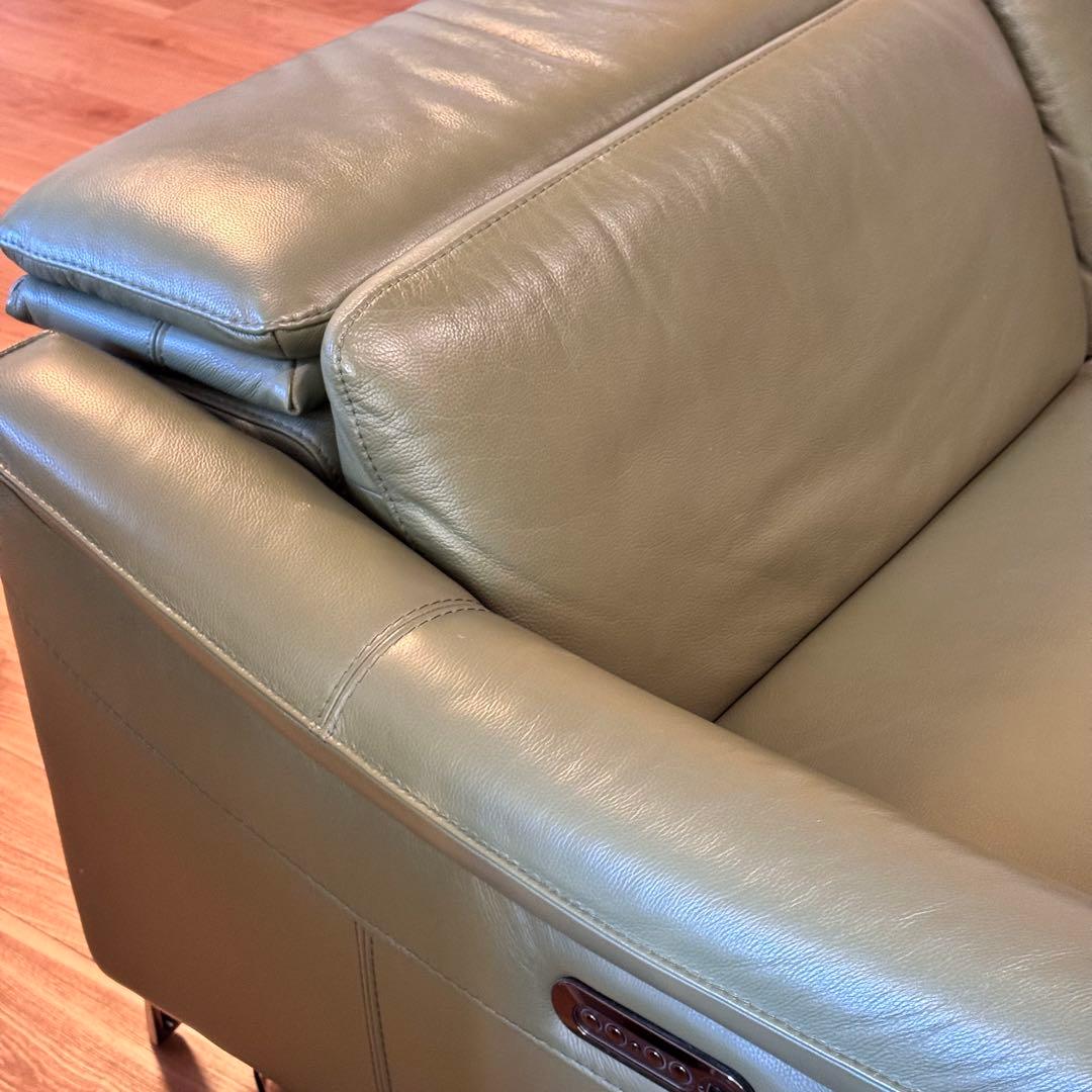 【IDC大塚】本革電動リクライニング ソファ L/S RELAX-49