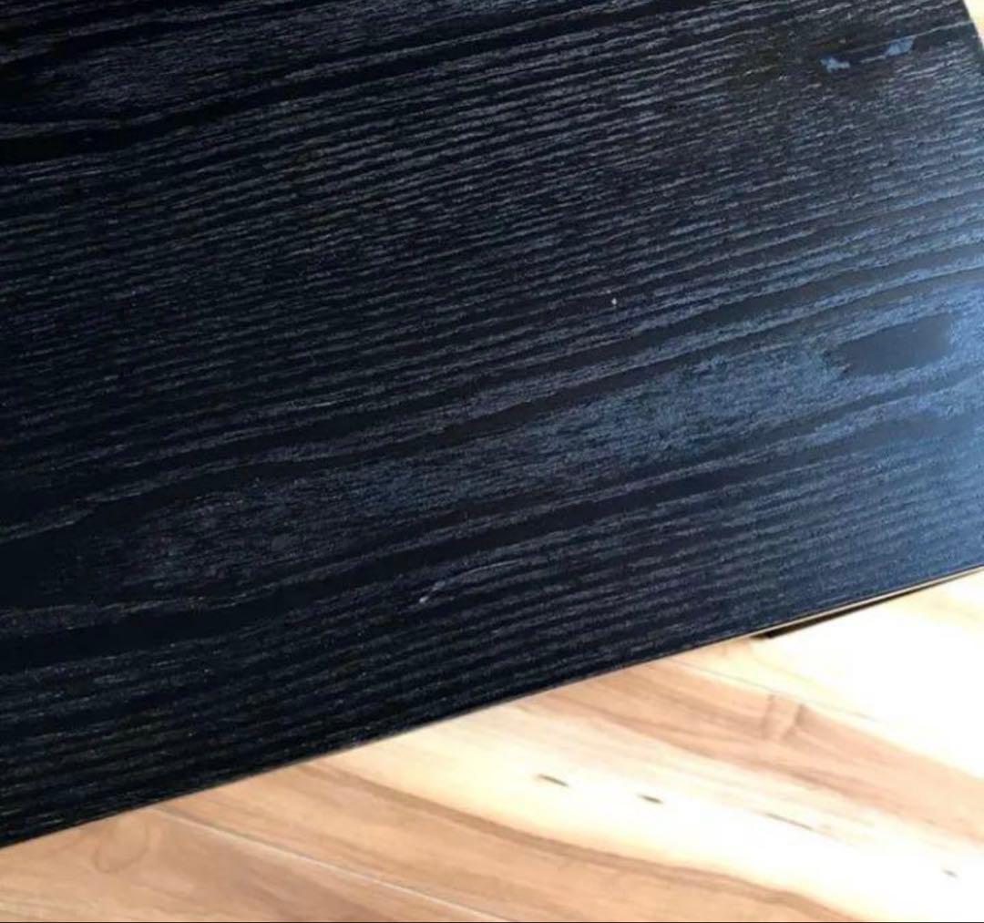 センターテーブル ローテーブル コーヒーテーブル ブラック ブラウン