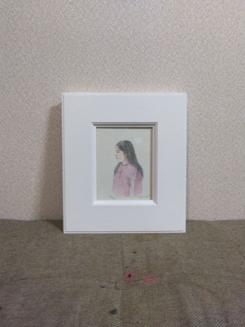 逸品！◇真作◇藤井　勉作　タイトル　おやすみ（赤）36/77　リトグラフ＋手彩