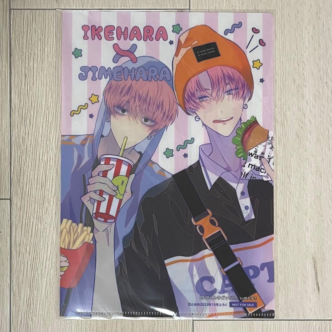 多聞くん今どっち！？ クリアファイル 花とゆめ 2023年 15号 付録