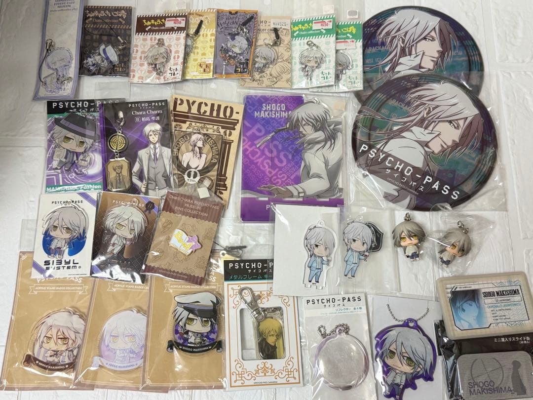槙島聖護 グッズ まとめ売り 缶バッジ アクスタ 特典 - メルカリ