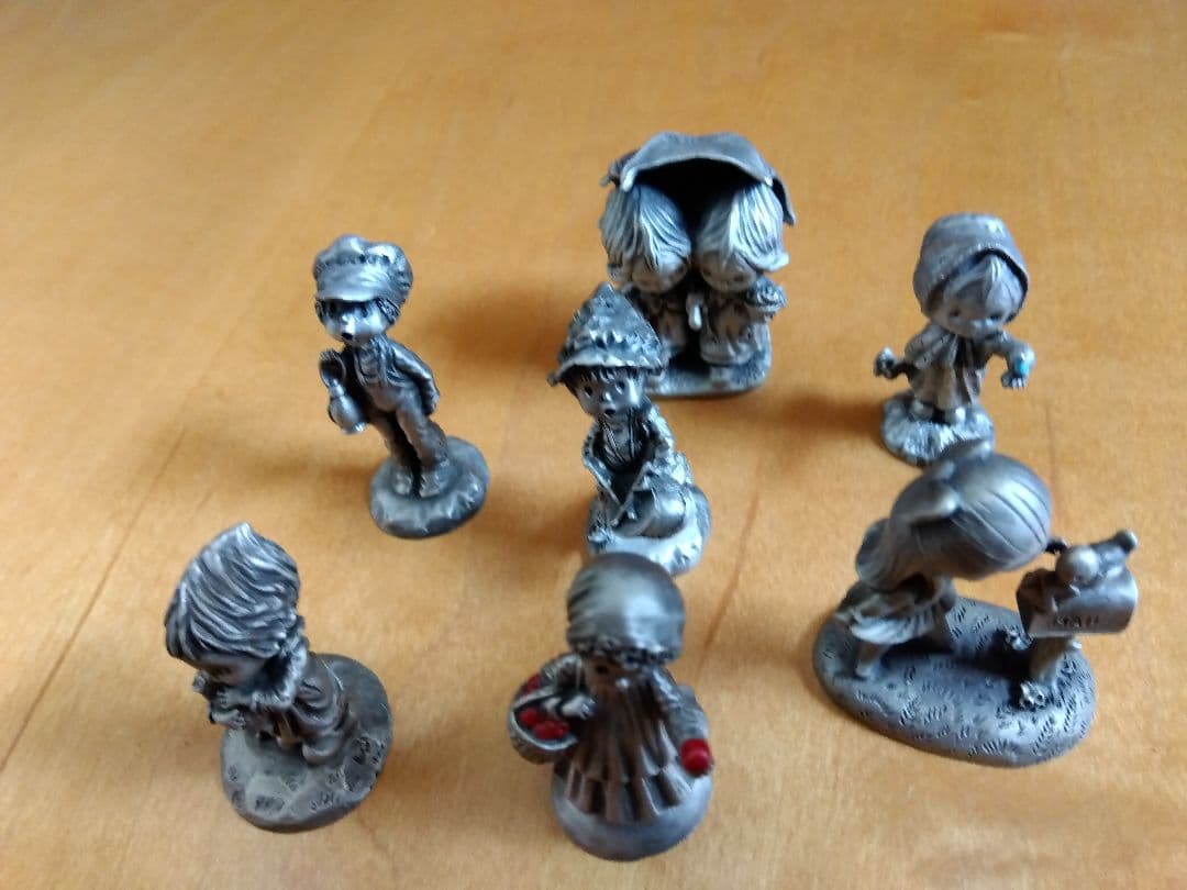 フィギュア（Hallmarkのfine pewter）