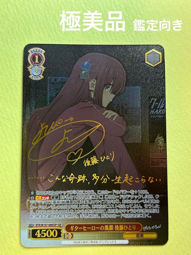 PSA10】ヴァイスシュヴァルツギターヒーローの素顔後藤ひとり