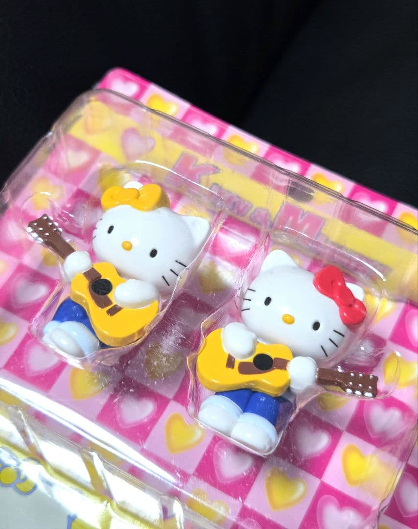 ハローキティ モニターマスコット HELLO KITTY キティ ミミィ ギター