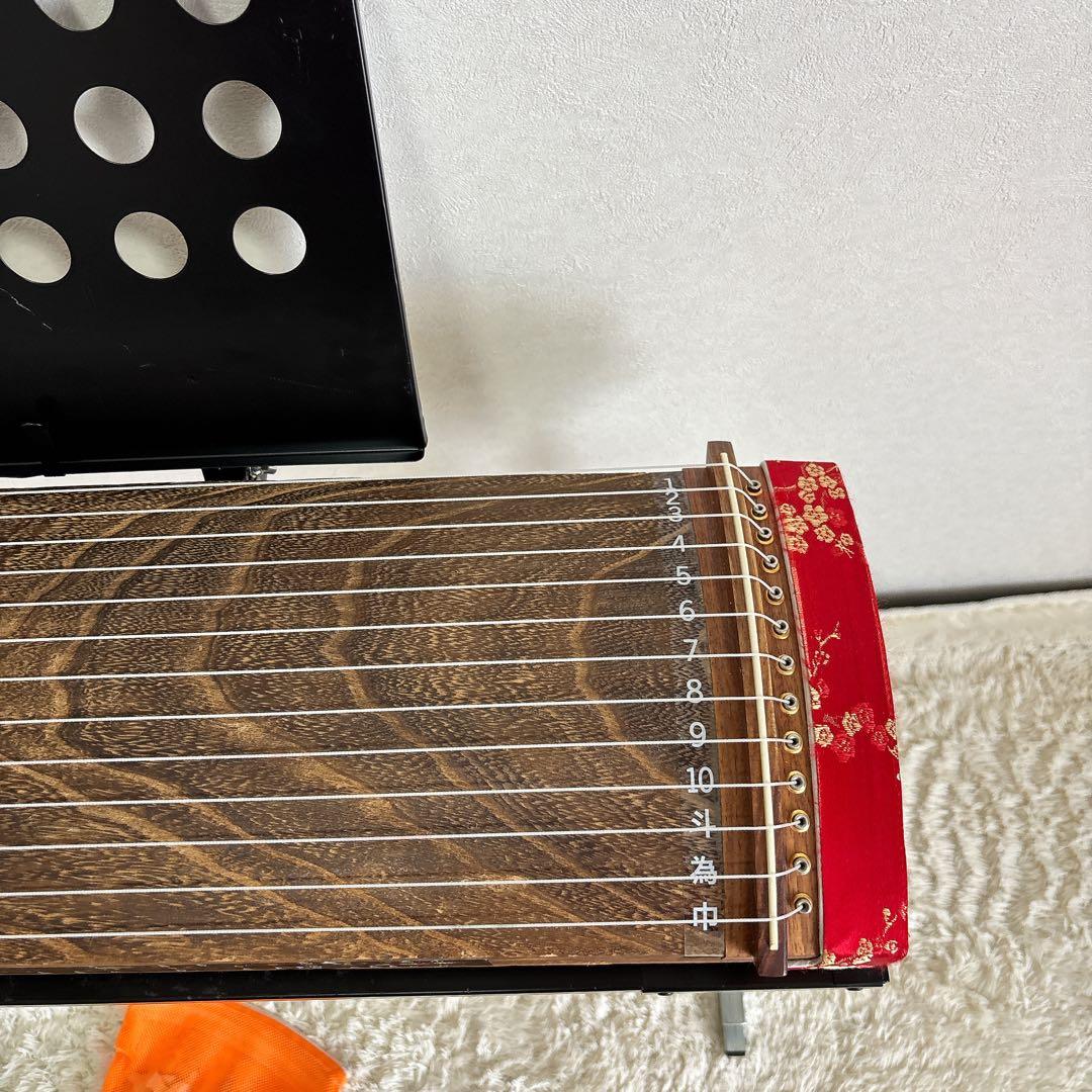 ゼンオン文化琴　羽衣　スタンド　ケース付き