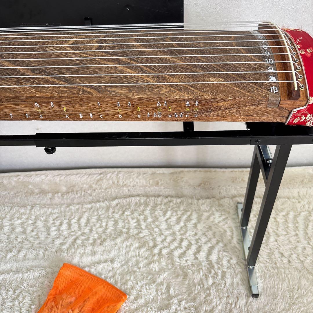 ゼンオン文化琴　羽衣　スタンド　ケース付き