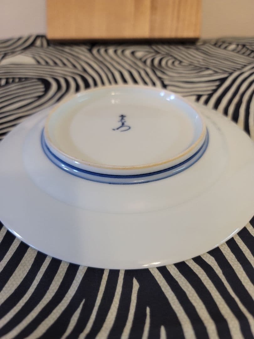 【今右衛門】色鍋島の伝統　銘窯　人間国宝　十三代今右衛門作錦花絵洋皿6枚