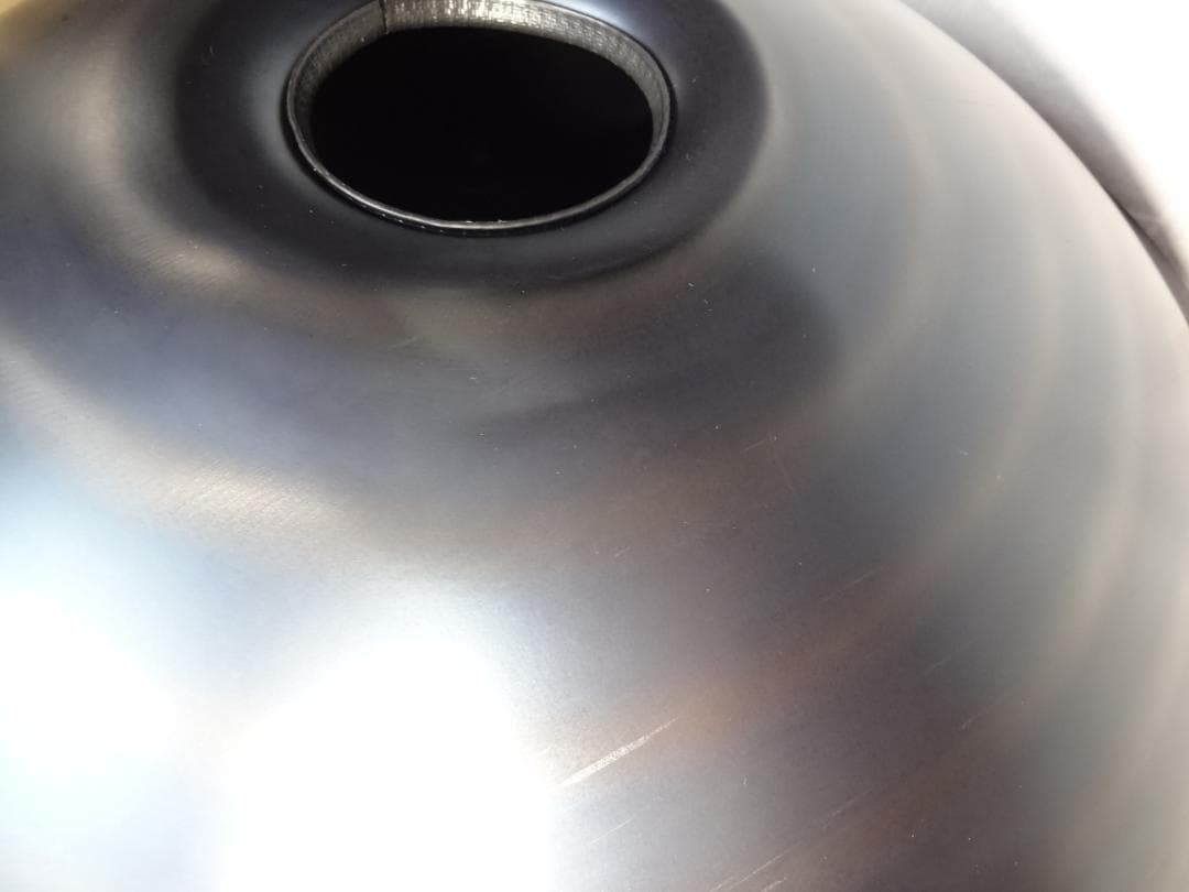 ハンドパン Dマイナー 9音 中華製 練習用に♪ ステンレス HANDPAN