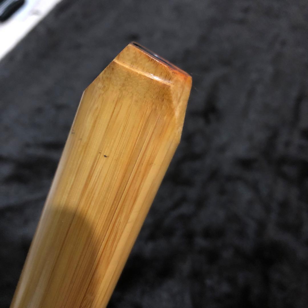 尺八　胡蝶　琴風調　高級合竹曲管　一尺八寸(D)管