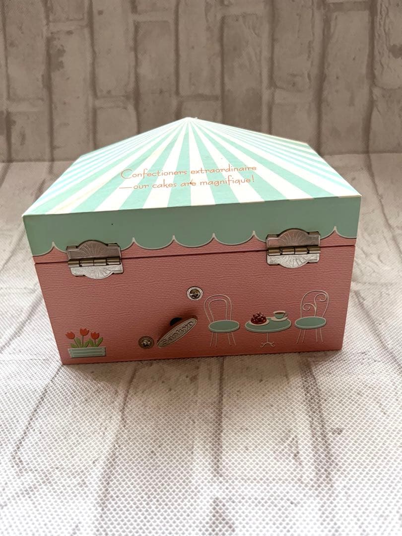 【シュガーバーニーズ】オルゴール付きジュエリーBOX